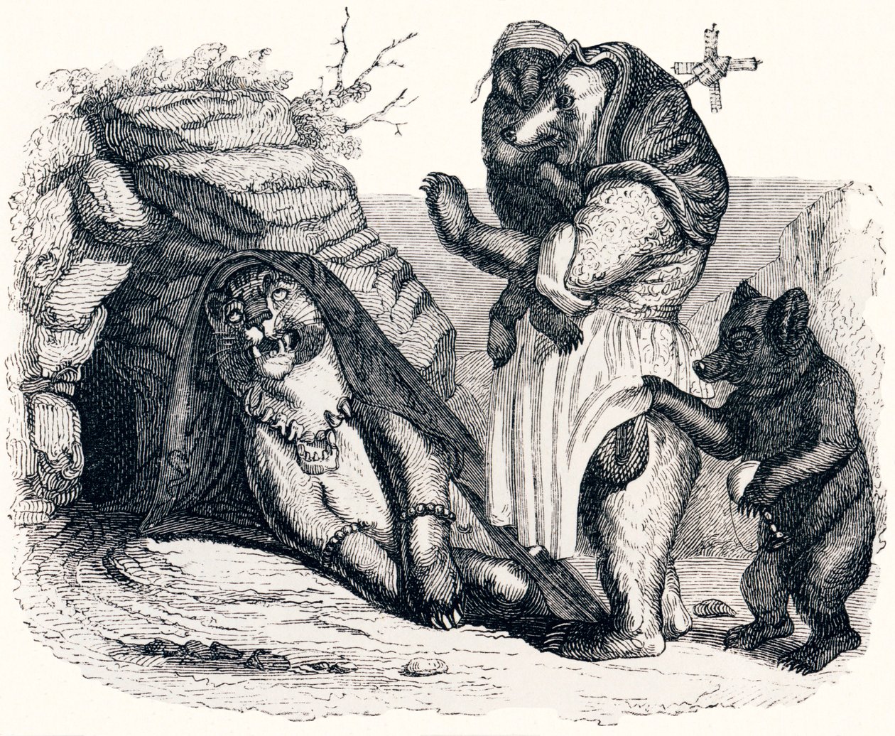 Lwica i niedźwiedź (La lionne et l