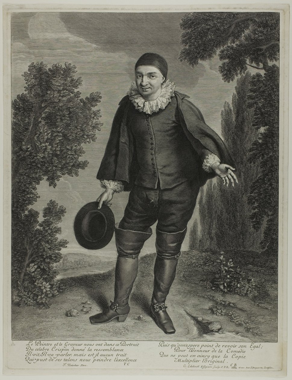 Crispin autorstwa Gérard Edelinck