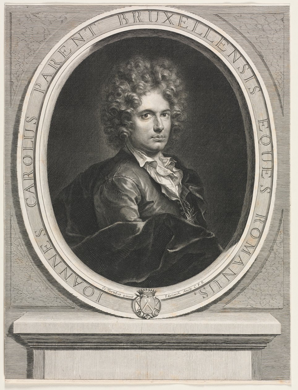 Rodzic Jean-Charles. autorstwa Gérard Edelinck