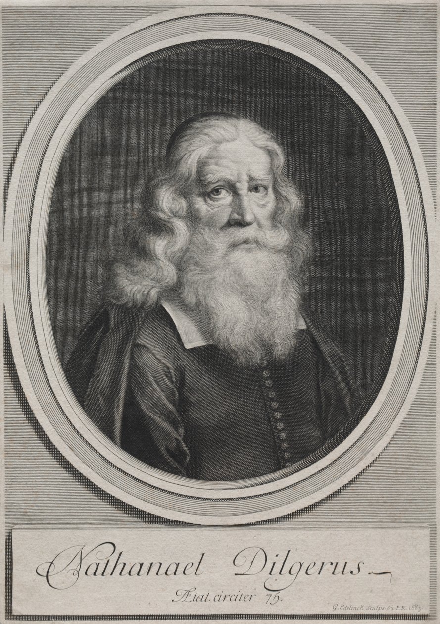 Nathanael Dilgerus, Minister Gdańska autorstwa Gérard Edelinck