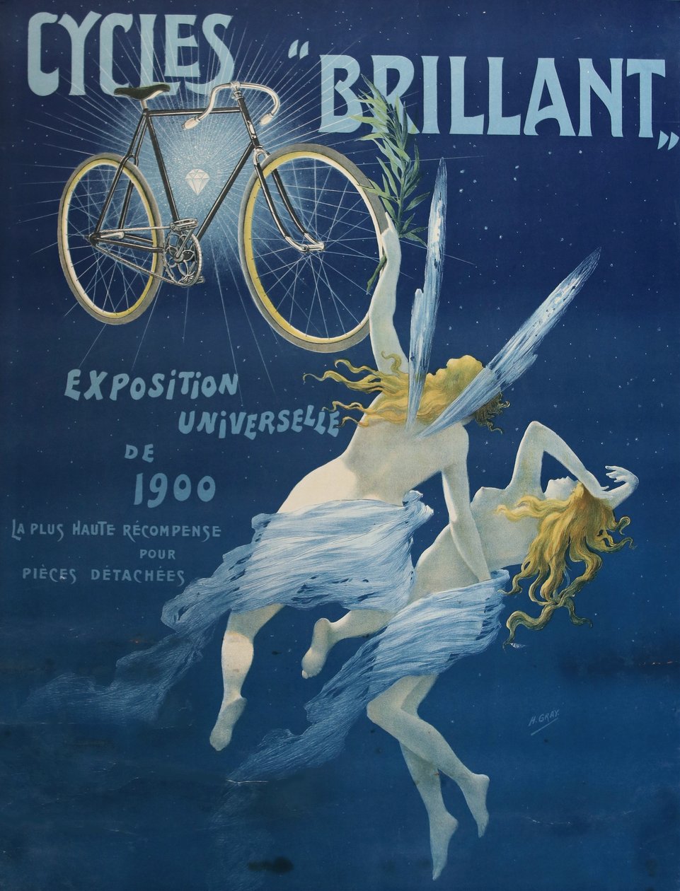 Brilliant Cycles - Wystawa Powszechna 1900, 1899-1900. autorstwa Gray