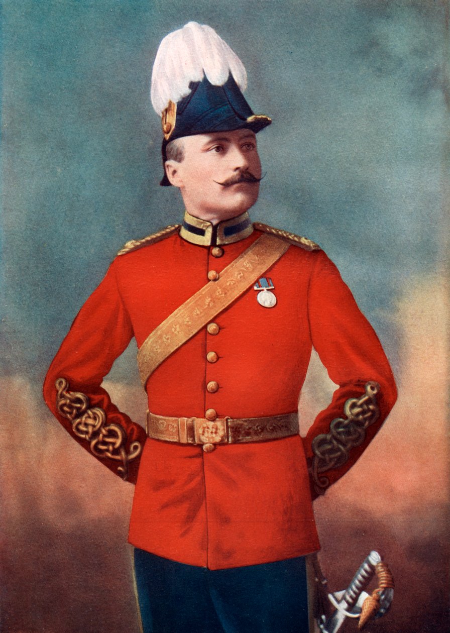 Podpułkownik Francois-Louis Lessard, Kanadyjska Piechota Konna, Republika Południowej Afryki, 1902 autorstwa Gray