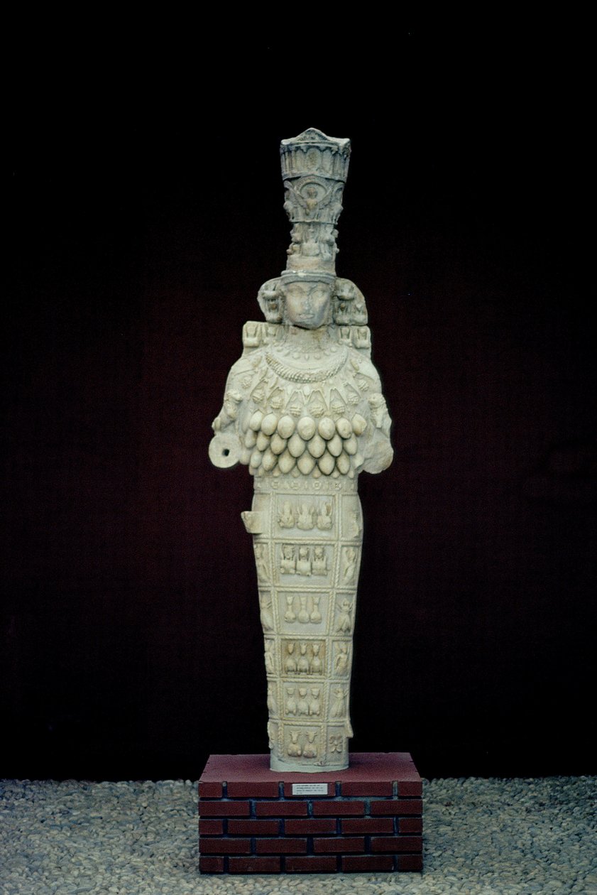 Artemida z Efezu, 135-175 ne (marmur) (patrz także 119672) autorstwa Greek