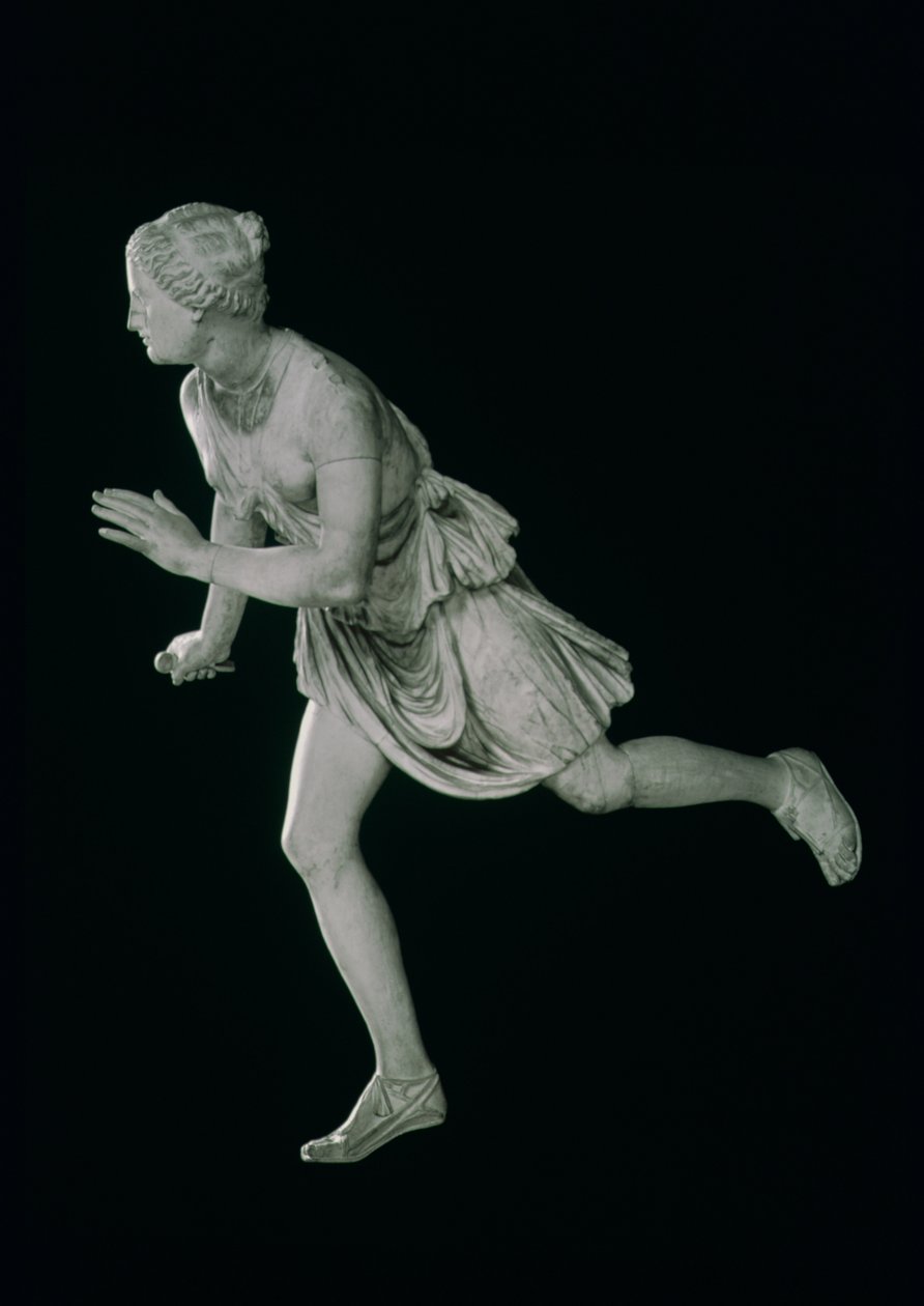 Atalanta, III-II wiek p.n.e. (marmur), atletka w mitologii greckiej autorstwa Greek