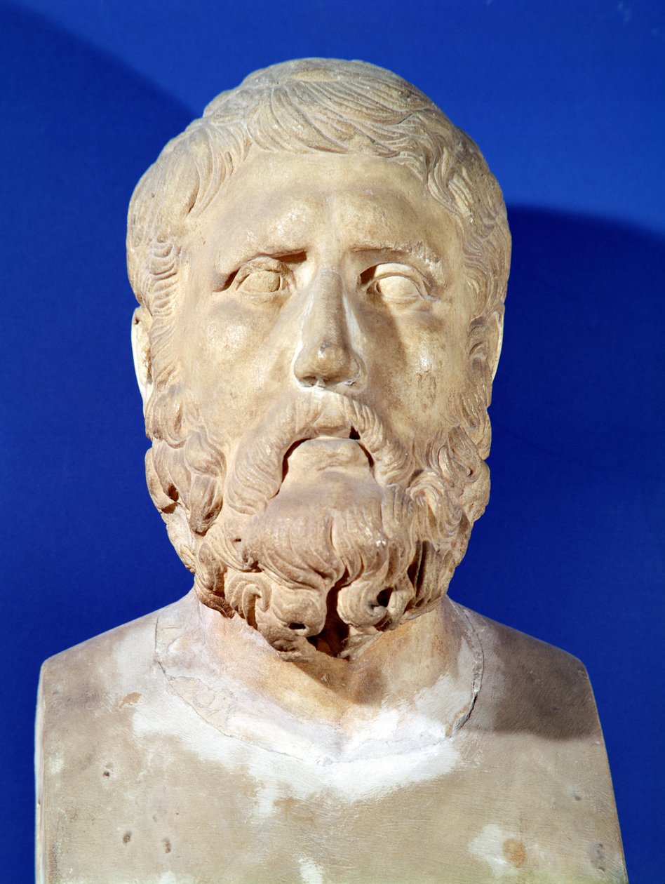 Popiersie Zenona z Citium (ok. 335-c.264 pne) autorstwa Greek