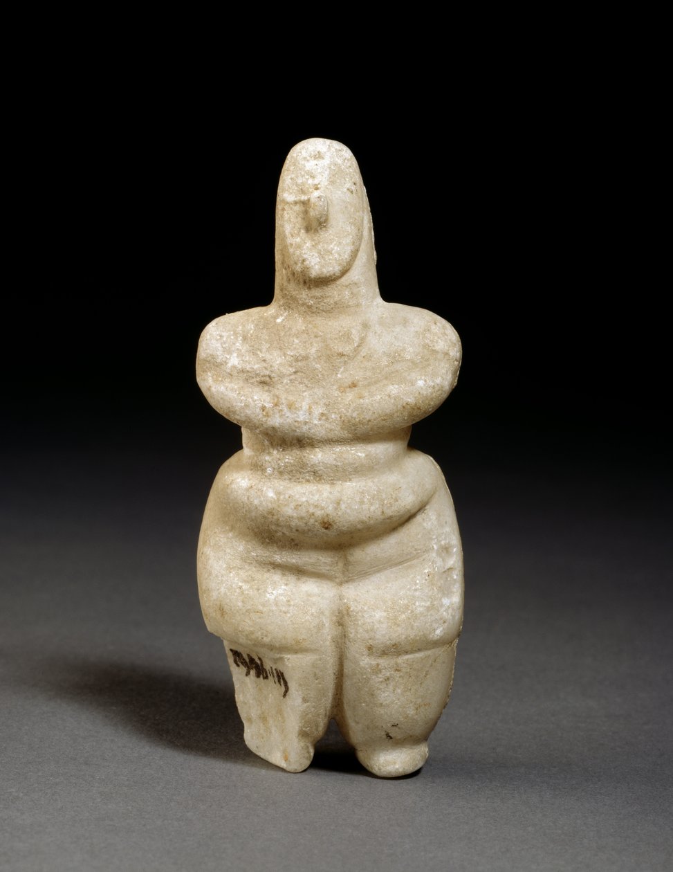 Figurka cykladzka, Naksos, ok. 3000-2000 p.n.e. (marmur) autorstwa Greek