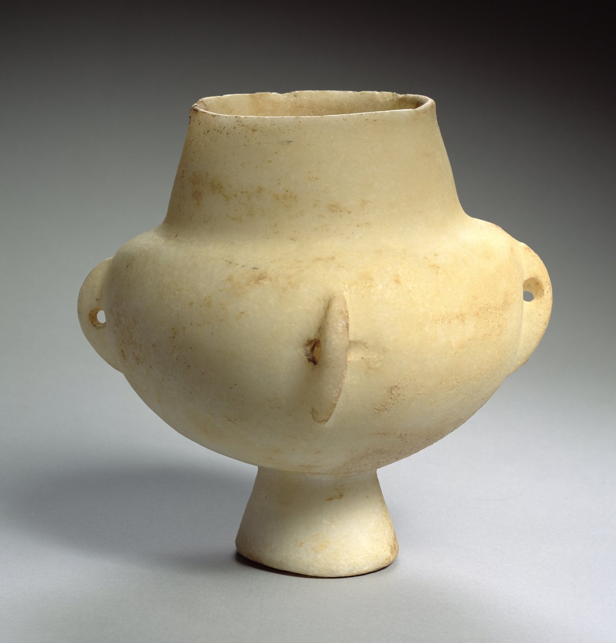 Cyklad kandila, kultura Grotta-Pelos, 3000-2800 pne (marmur) autorstwa Greek