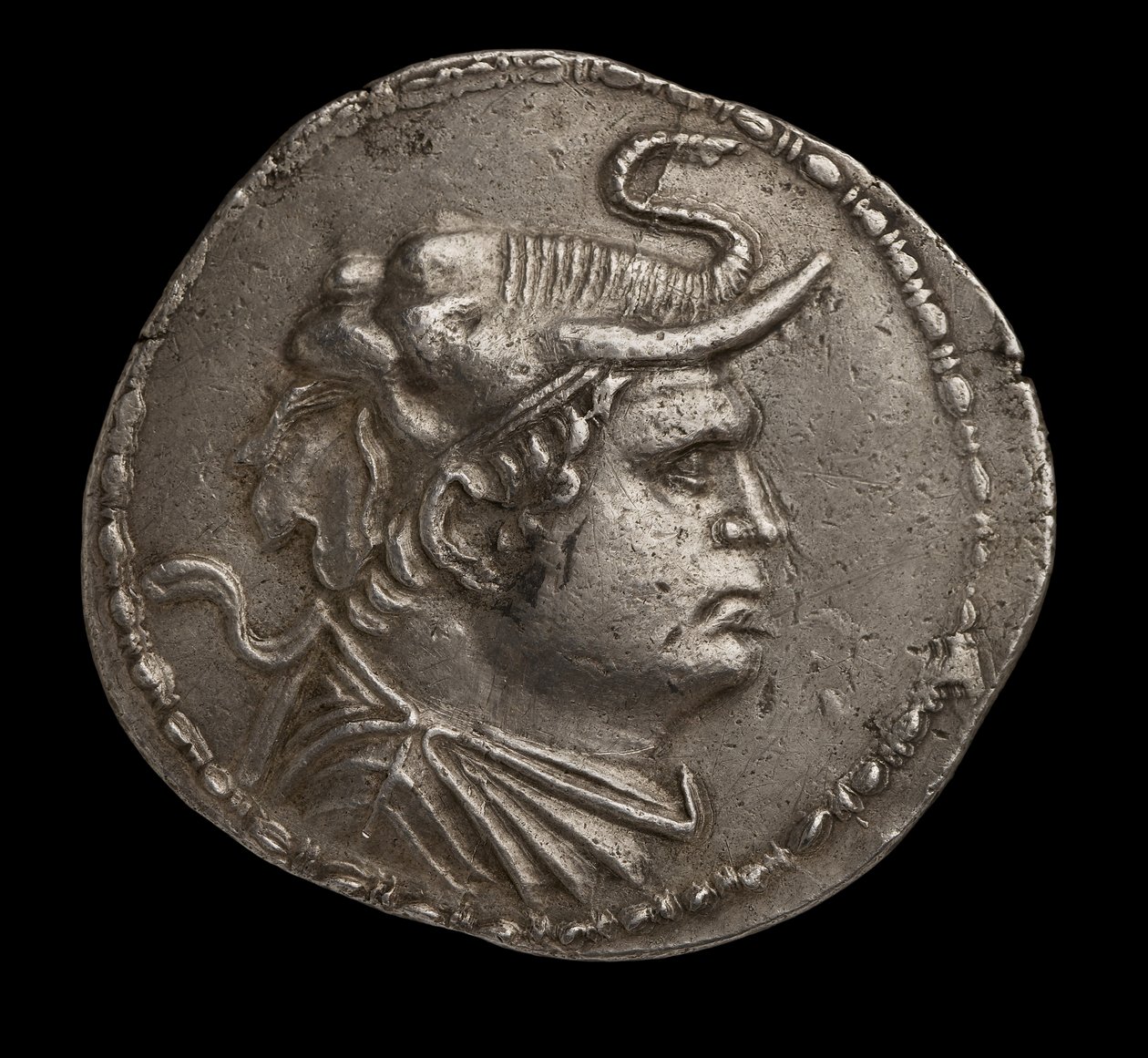 Moneta indyjsko-grecka (srebrna) autorstwa Greek