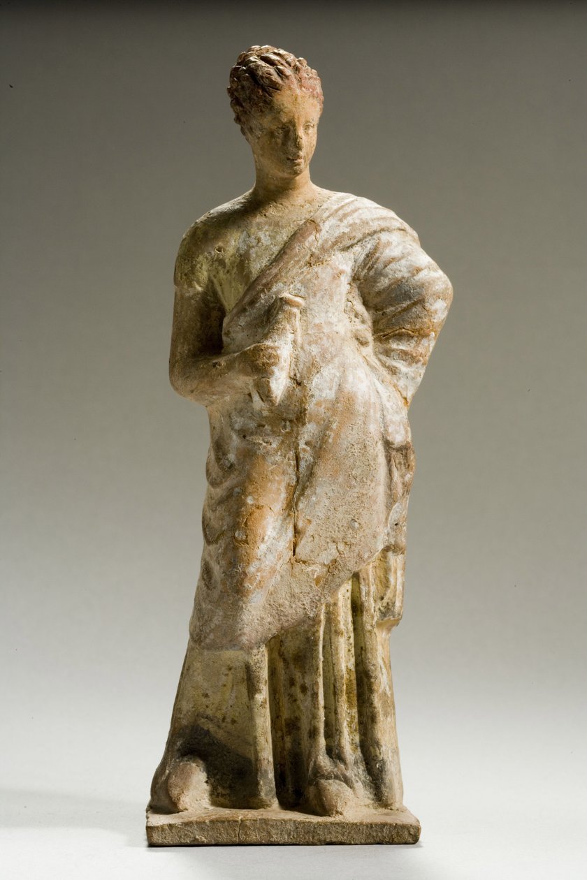 Statuetka kobiety, okres hellenistyczny, ok. III w. p.n.e. (terakota) autorstwa Greek
