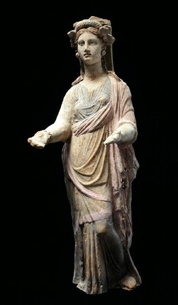 Figurka kanosjańska, IV-III w. p.n.e. (terakota) autorstwa Greek Greek