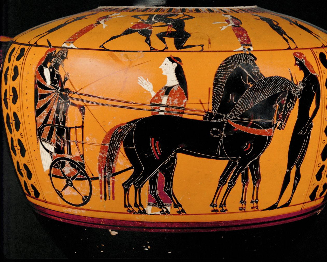 Wyjazd wojownika w aurige ... autorstwa Greek Greek