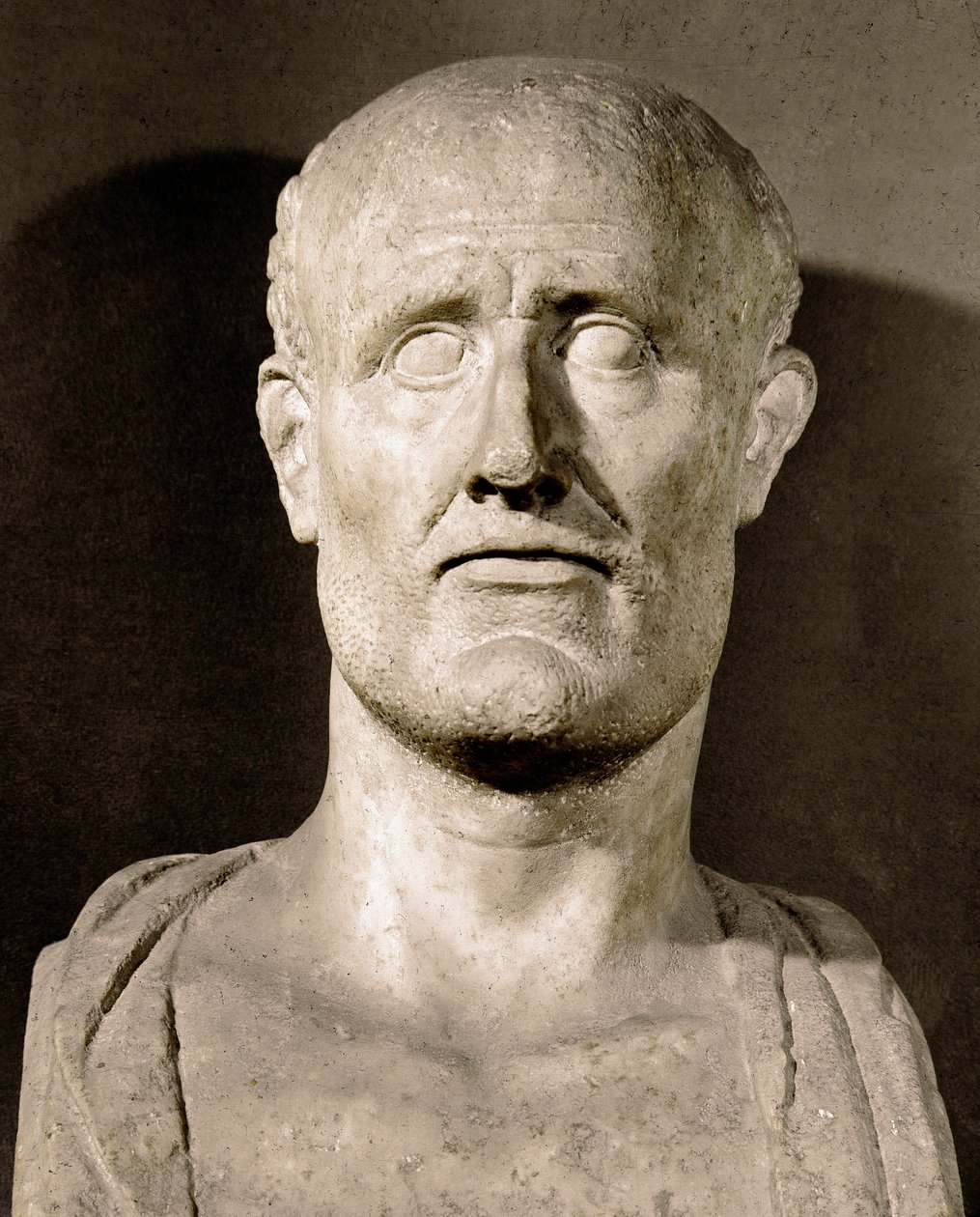 Popiersie Alcybiadesa (450-404 p.n.e.) męża stanu i generała ateńskiego Rzym, Muzeum Kapitolińskie autorstwa Greek or Roman