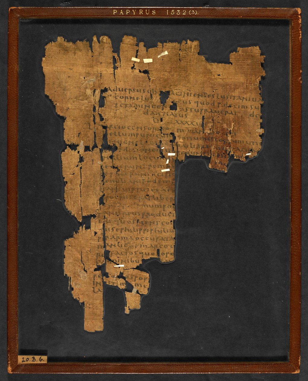 Papirus Inw. Nr. 1532, „List do Hebrajczyków” (papirus) autorstwa Greek School