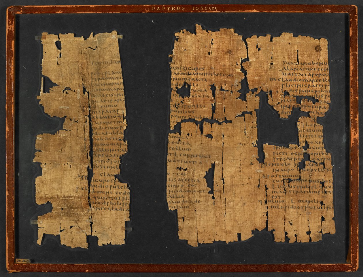 Papirus Inw. Nr. 1532, „List do Hebrajczyków” (papirus) autorstwa Greek School