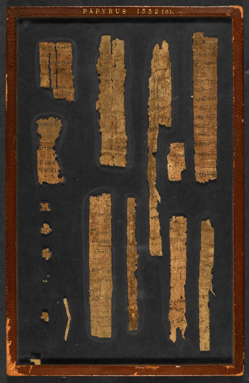 Papirus Inw. Nr. 1532, „List do Hebrajczyków” (papirus) autorstwa Greek School