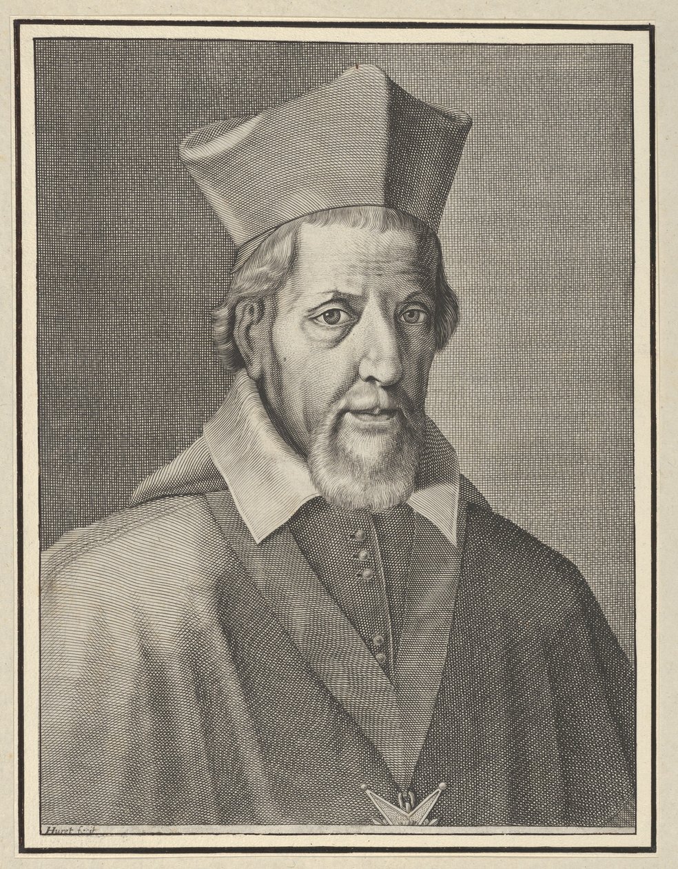 Portret kardynała autorstwa Gregoire Huret