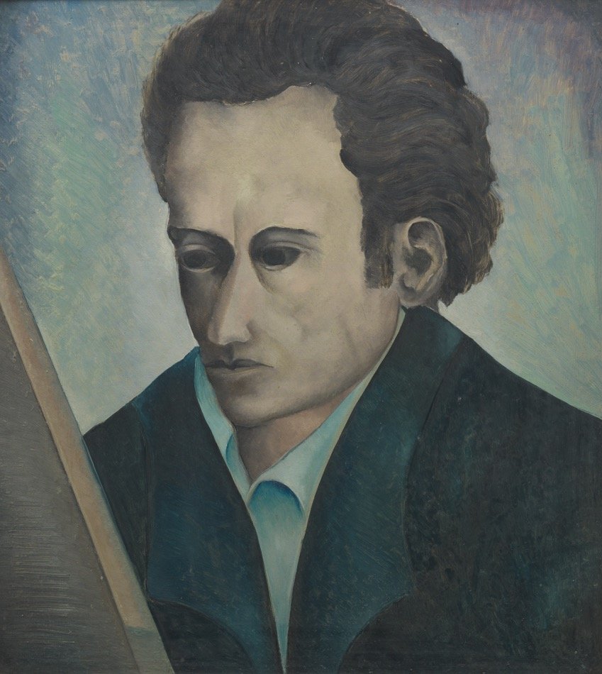 Niedokończony autoportret autorstwa Gregor Perusek