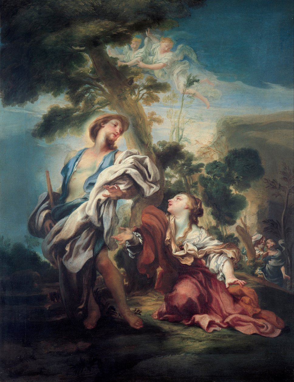 Noli me tangere, 1680 autorstwa Gregorio De Ferrari