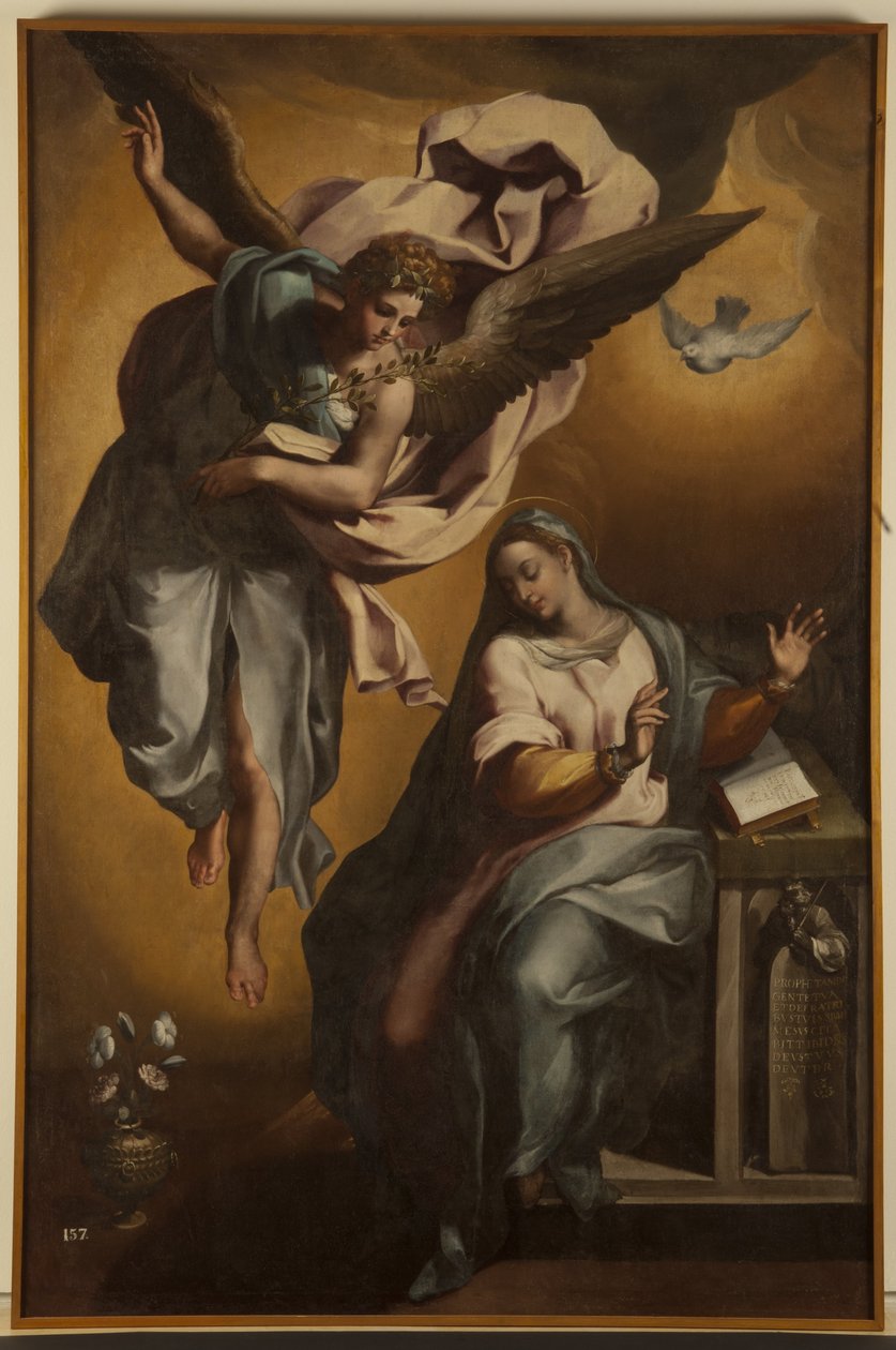 Zwiastowanie Maryi autorstwa Gregorio Martínez