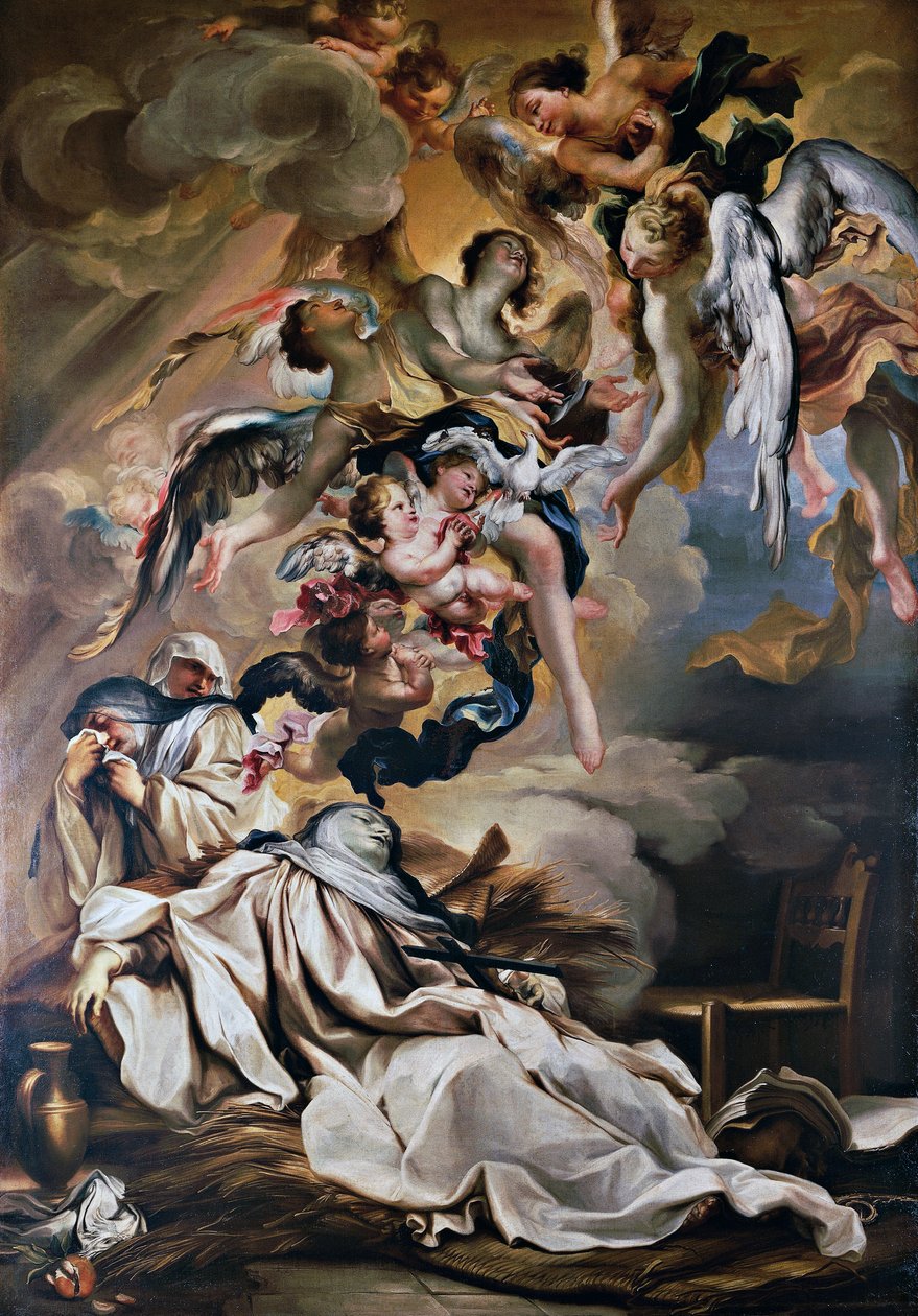 Śmierć św. Scholastyki, Gregorio de