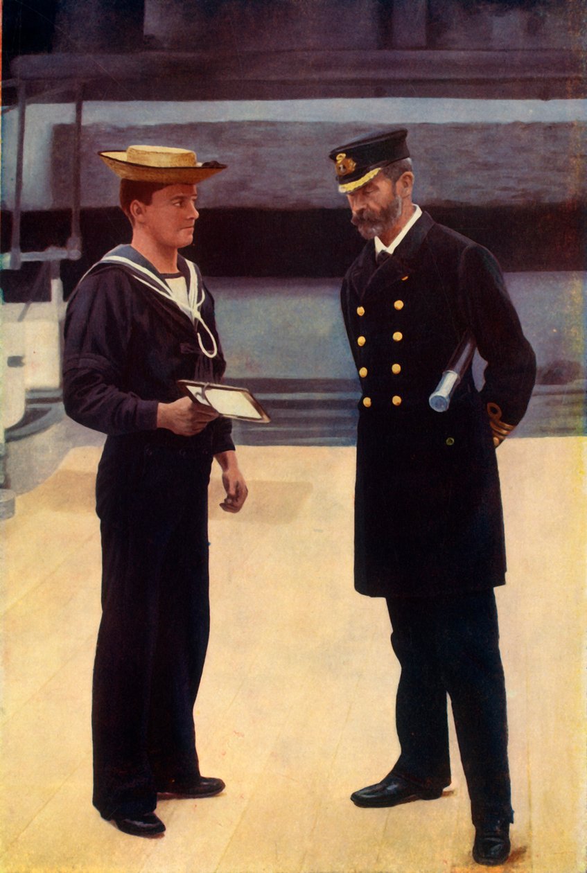 „Dowódca i marynarz, R.N.”, 1901. autorstwa Gregory and Co
