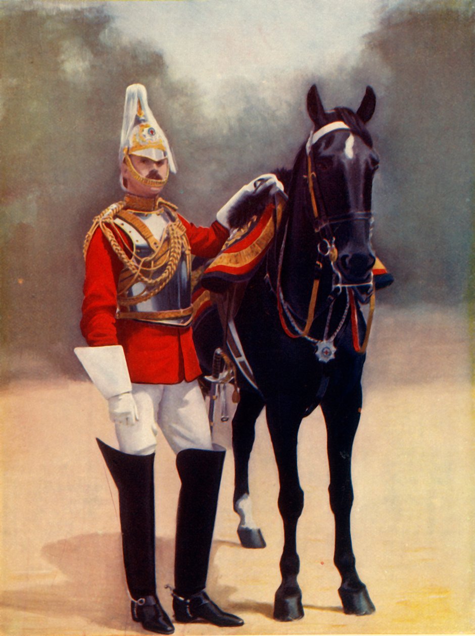 „Kawaleria domowa, 2. gwardia ratunkowa”, 1900. autorstwa Gregory and Co