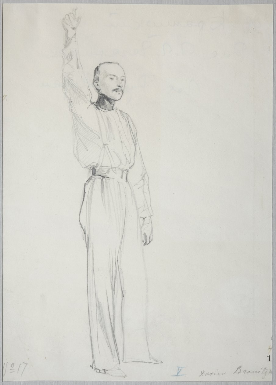 Portrait of Count Ksawery Korczak-Branicki 1814-1879, c. 1840 autorstwa Grigori Grigorevich Gagarin