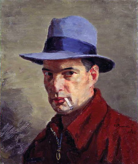 Autoportret autorstwa Grigory Grigorievich Ryazhsky