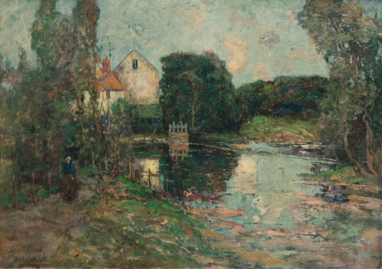 „Cluden Mill”, c1907 autorstwa Grosvenor Thomas