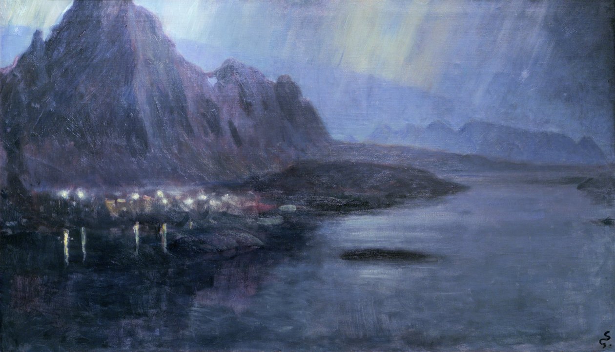 od Svolvær autorstwa Gudmund Stenersen