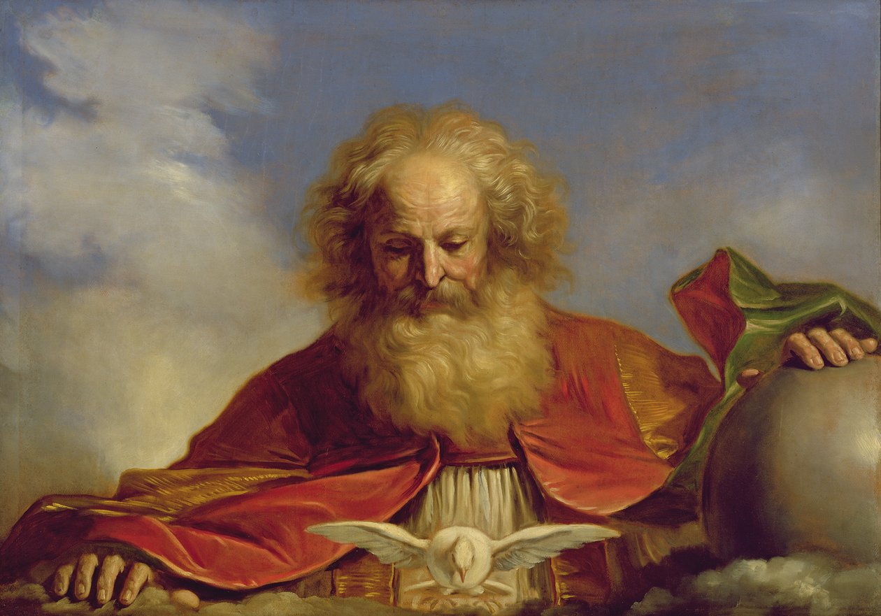 Wieczny ojciec autorstwa Giovanni Francesco Barbieri