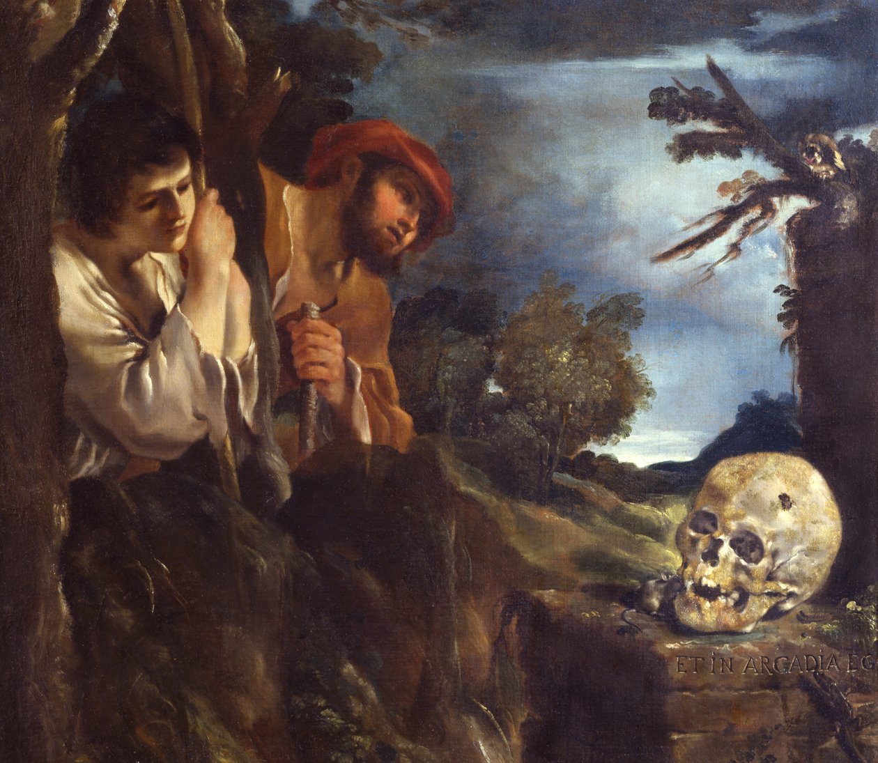 Pasterz z Arkadii, ok. 1618-22 autorstwa Giovanni Francesco Barbieri