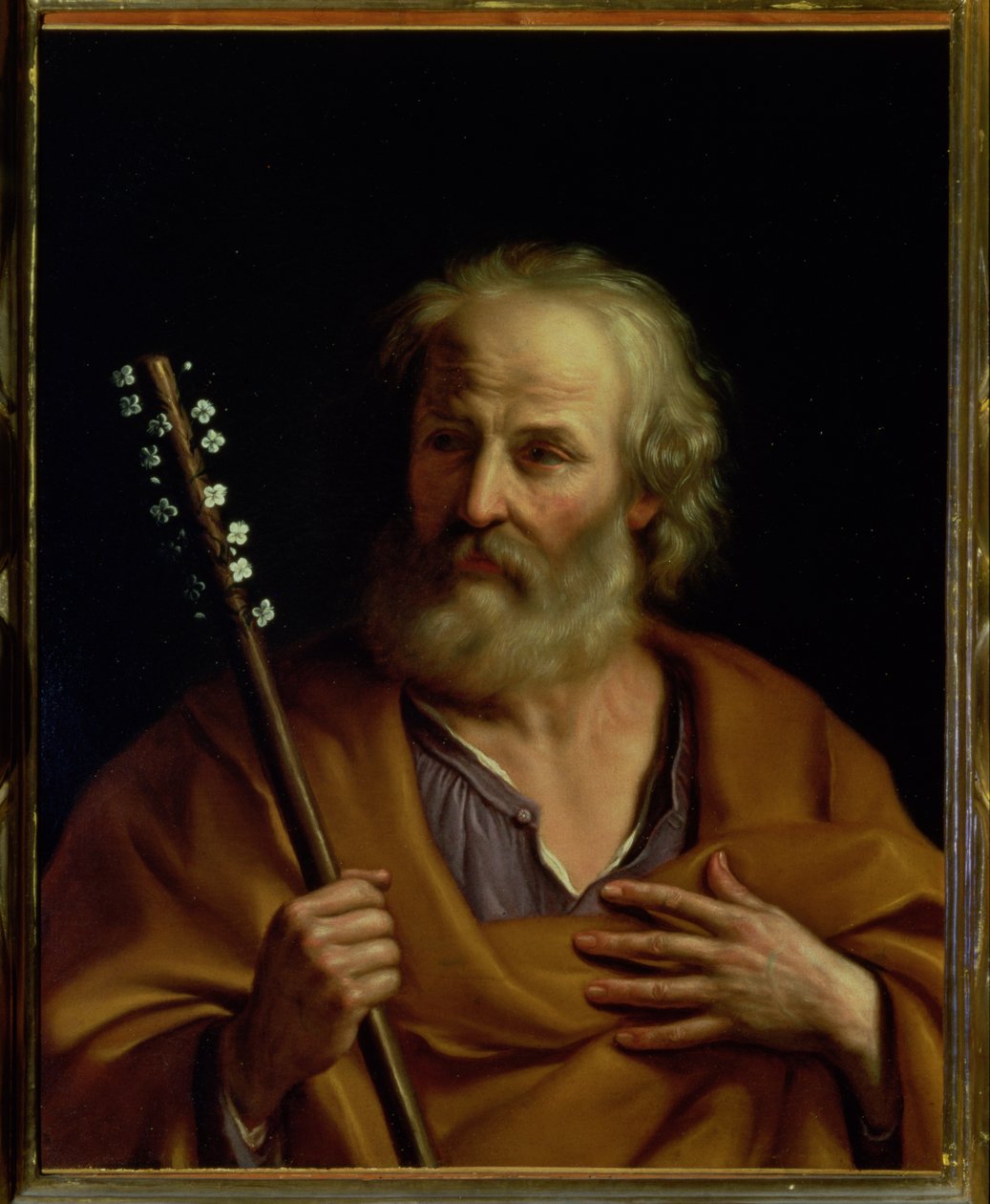 Św. Józef autorstwa Giovanni Francesco Barbieri