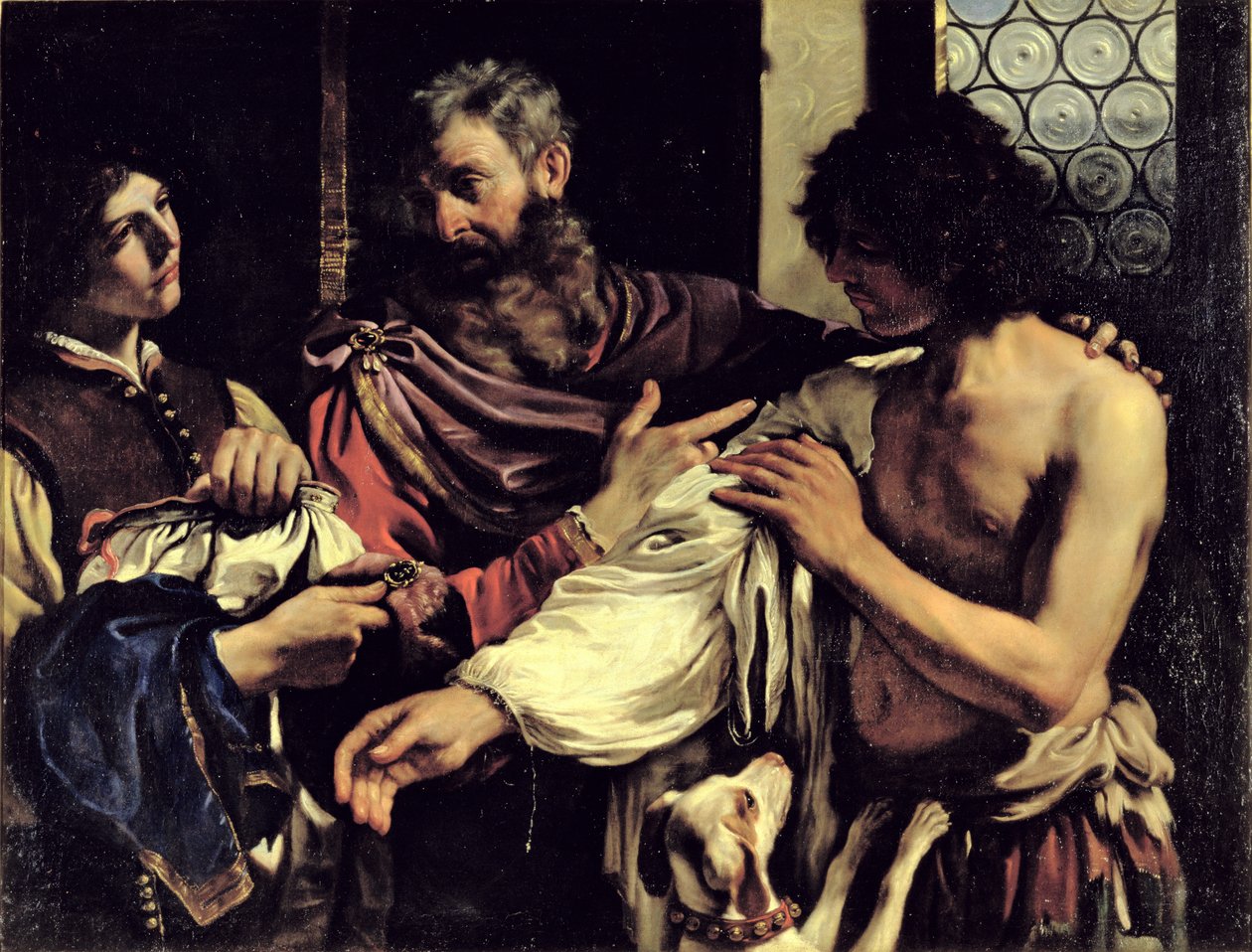 Syn marnotrawny autorstwa Giovanni Francesco Barbieri