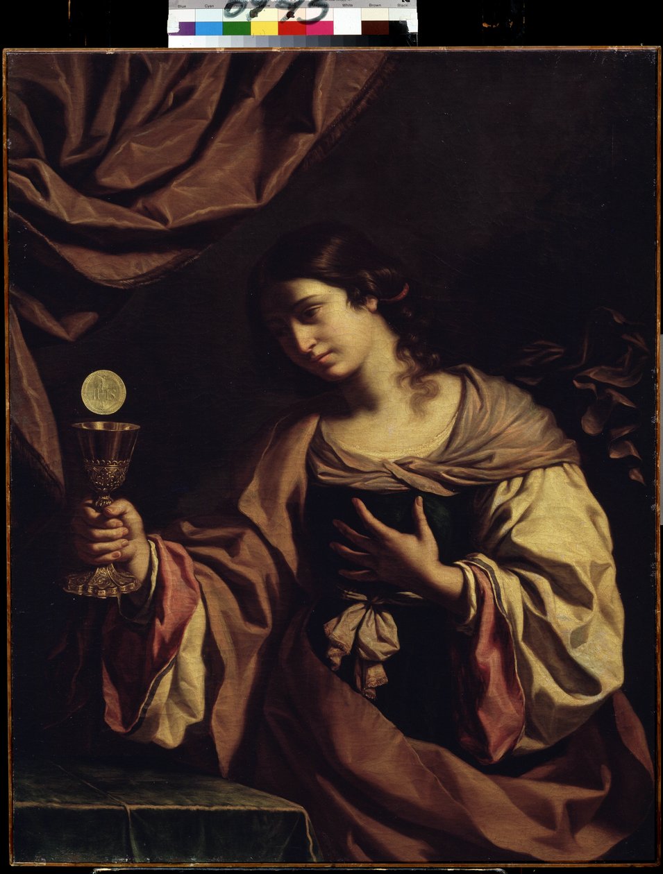 „Alegoria de la Foi” (Alegoria wiary) Obraz Giovanniego Francesco Barbieri dit Il Guercino (Le Guerchin) (1591-1666) autorstwa Guercino