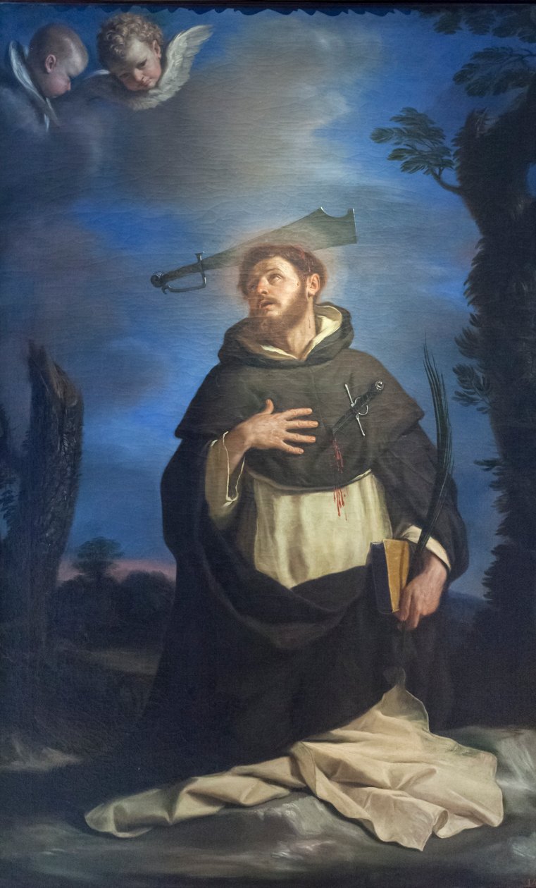 Świętego Piotra z Werony autorstwa Guercino (1591 1666)