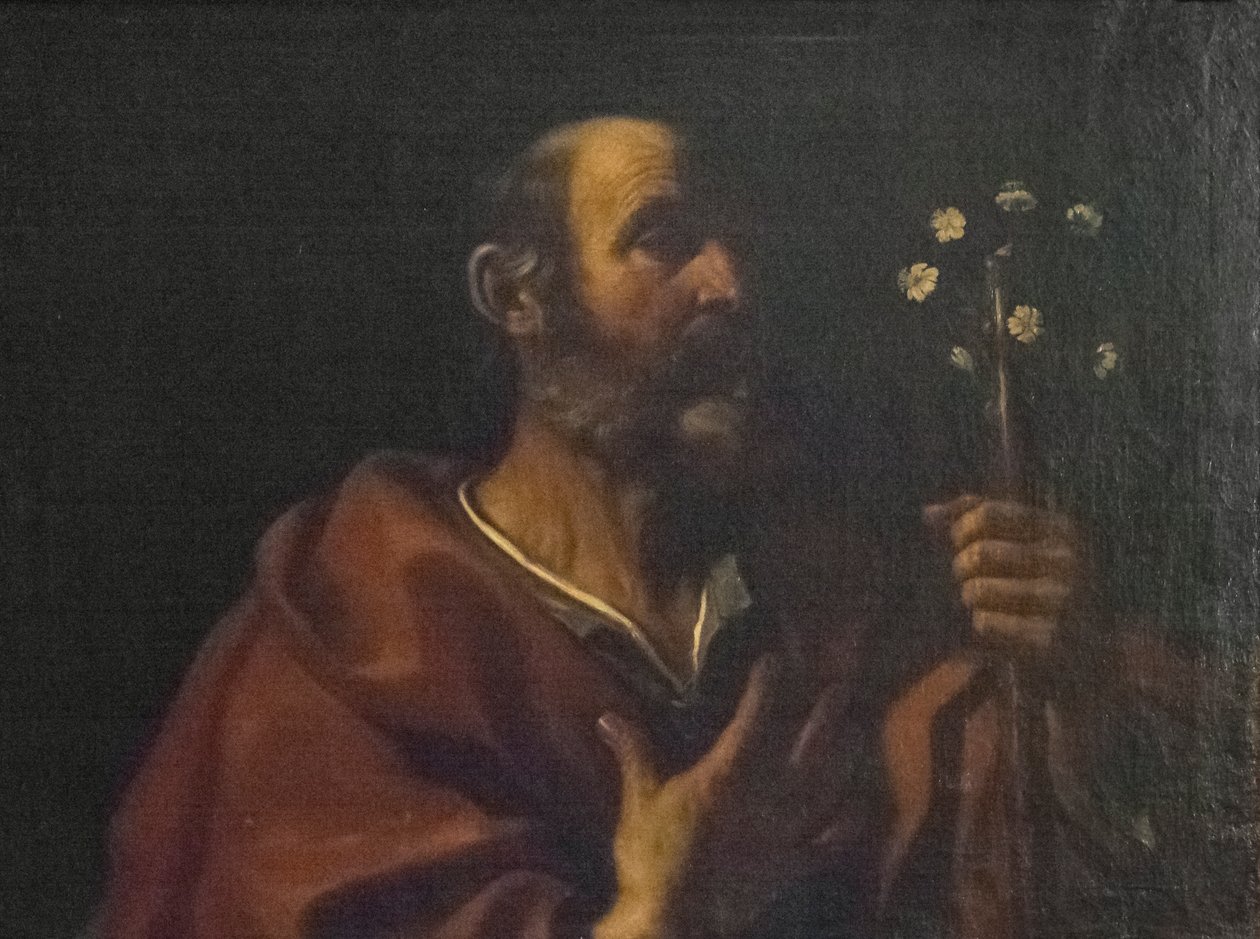 Św. Józef autorstwa Guercino (1591 1666)