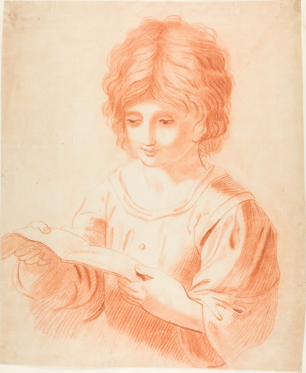 Chłopiec czytający autorstwa Guercino