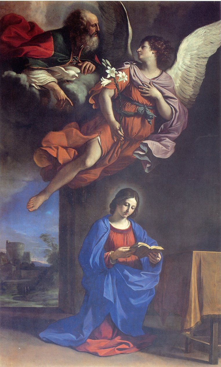 Guercino - pievedicento autorstwa Guercino