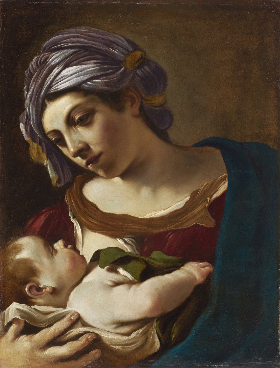 Madonna z Dzieciątkiem autorstwa Guercino