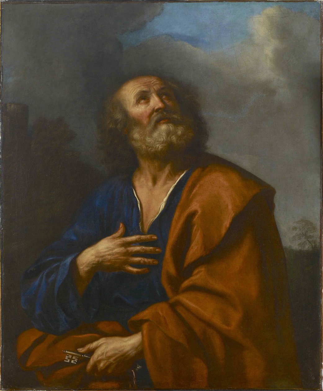 Piotra Apostoła. autorstwa Guercino