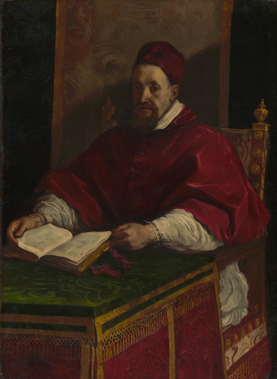 Papież Grzegorz XV autorstwa Guercino