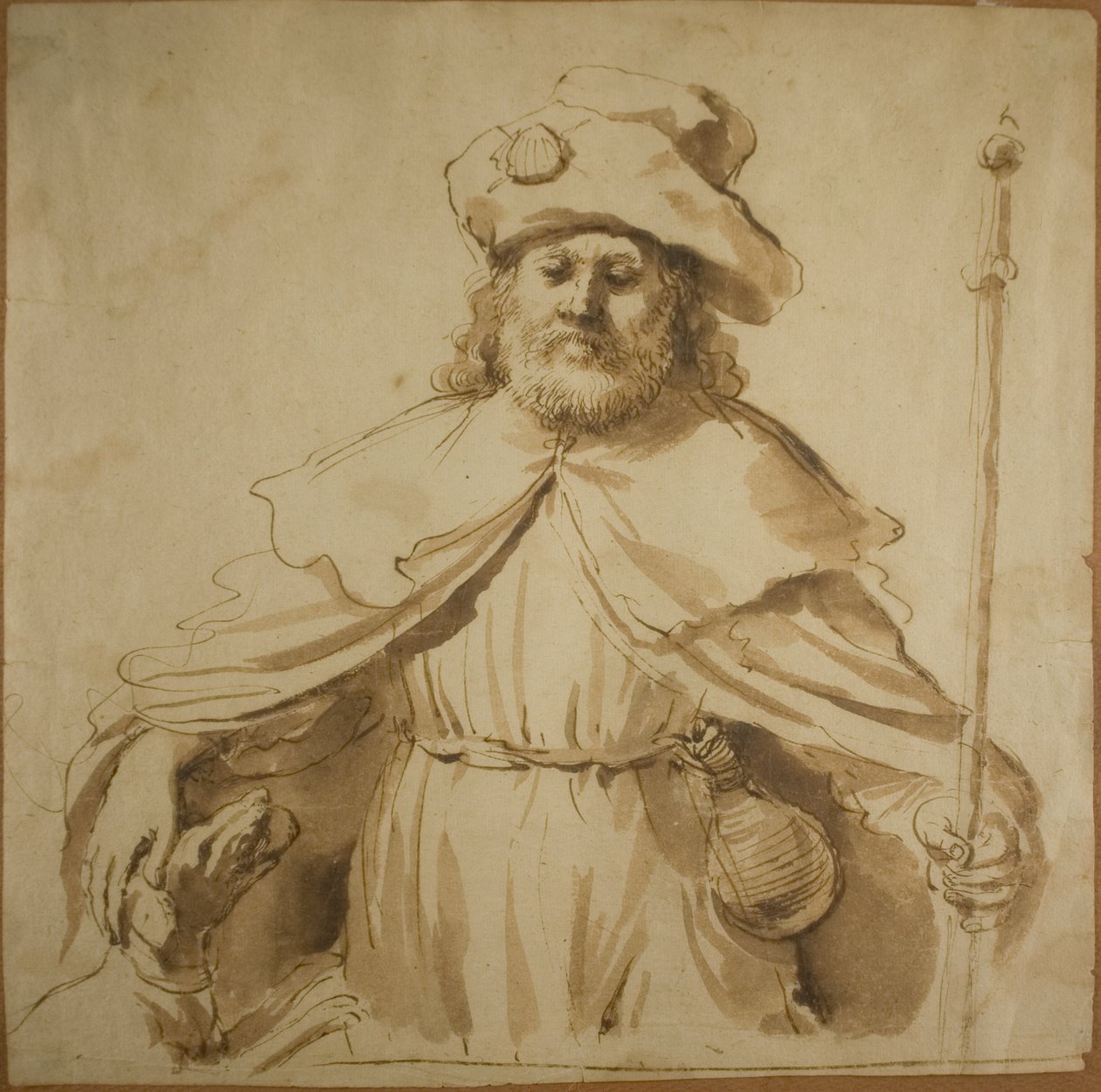 Saint-Roch autorstwa Guercino