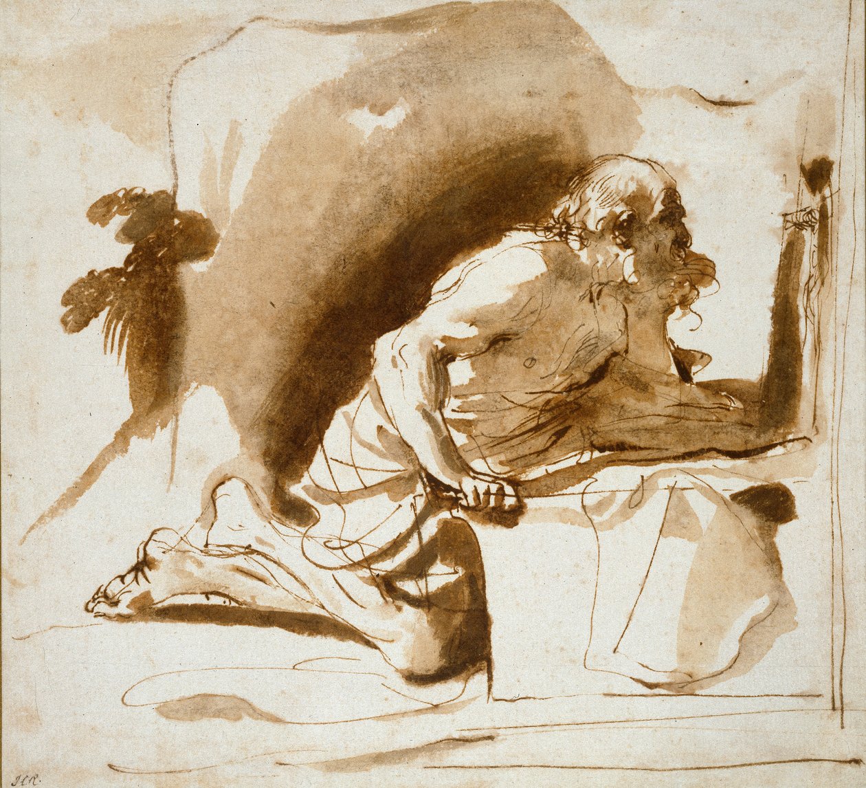 Św. Hieronim, ok. 1622-1624 autorstwa Guercino