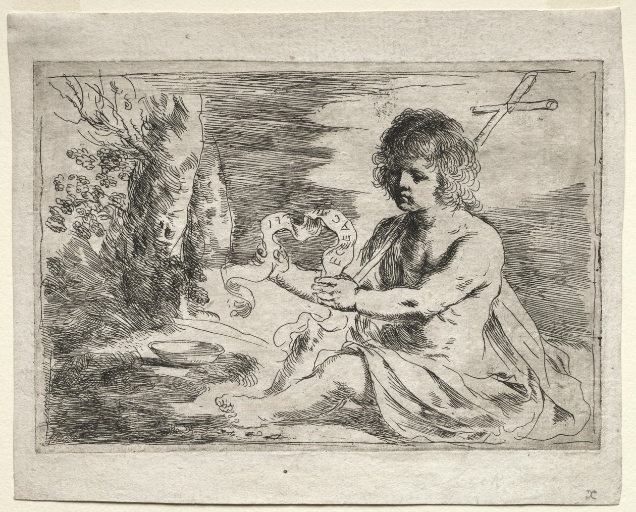 Św. Jan Chrzciciel autorstwa Guercino