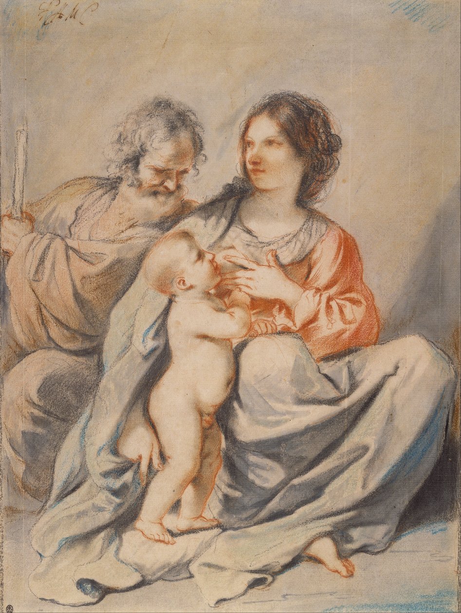 Święta Rodzina autorstwa Guercino