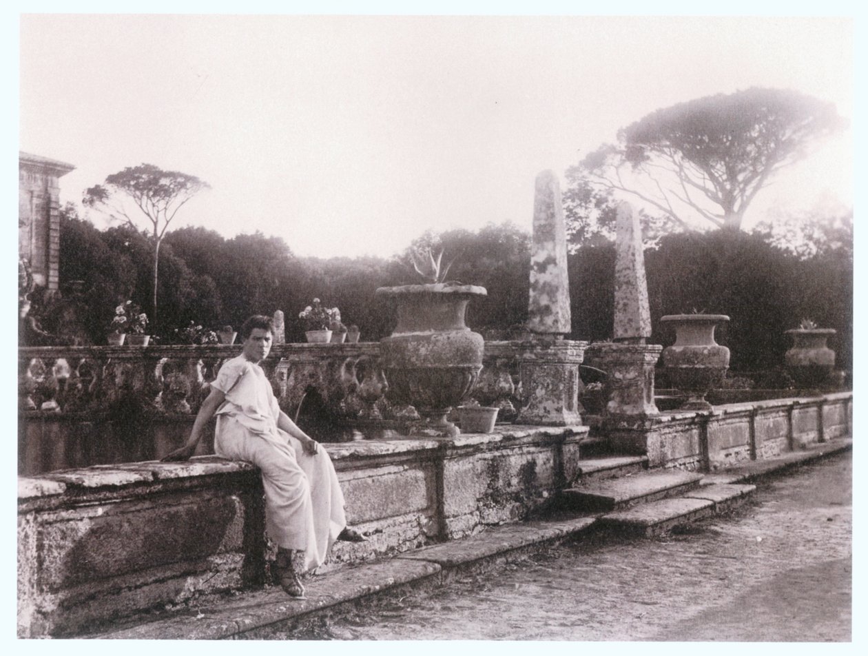 Bagnaia, Villa Lante (zdjęcie) autorstwa Guglielmo (1852 1930) Plüschow