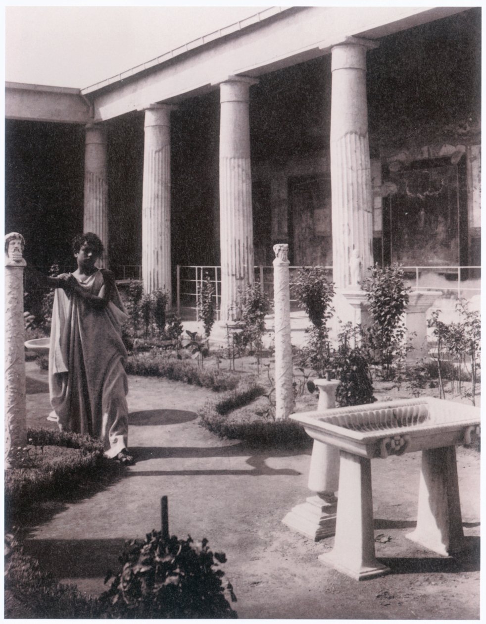 Pompeje (zdjęcie) autorstwa Guglielmo (1852 1930) Plüschow