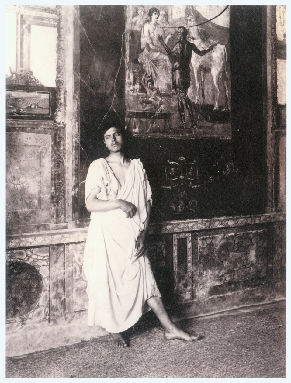 Starożytny grobowiec (zdjęcie) autorstwa Guglielmo (1852 1930) Plüschow