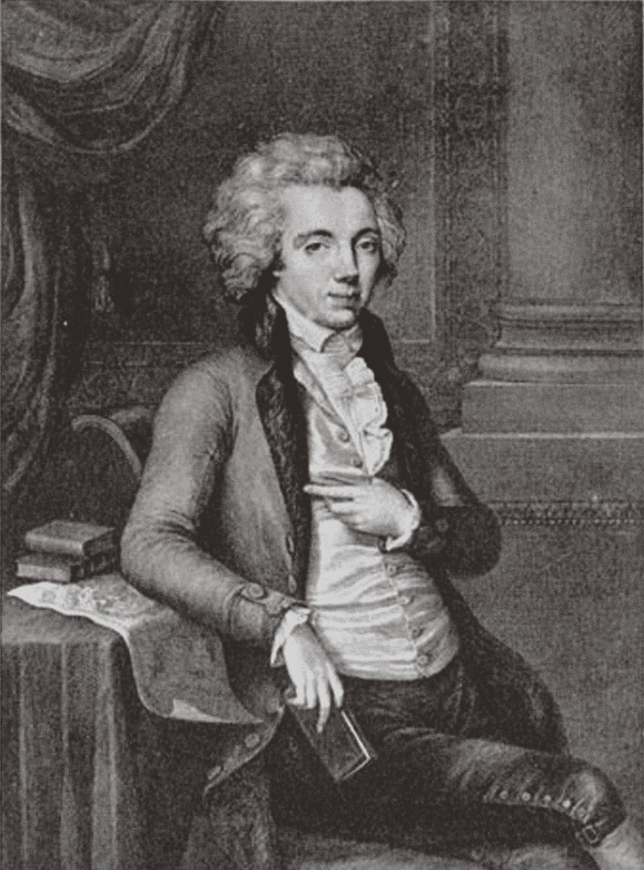 Portret hrabiego Pawła Martynowicza Skawrońskiego 1757-1793, 1791 autorstwa Guglielmo Morghen